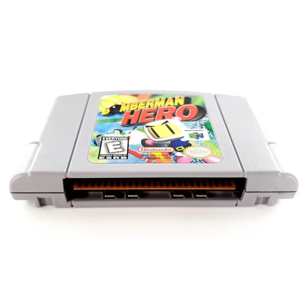 Bomberman Hero (Nintendo 64, 1998) Authentic Cartridge Only Tested & Works